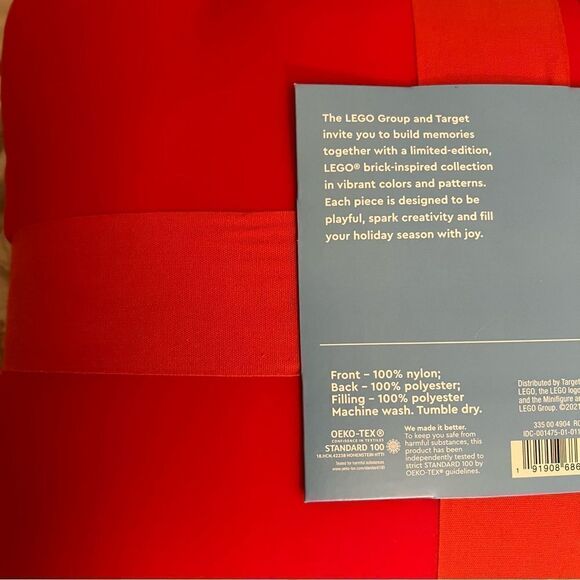 LEGO Collection x TARGET Color Block Puffer Throw Blanket - Picture 7 of 7